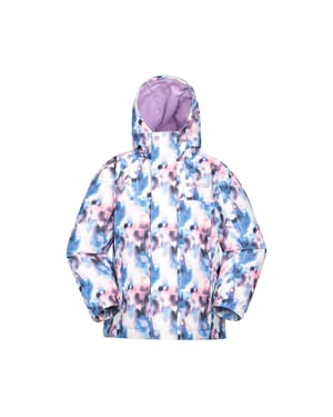 Mountain Warehouse Polar Zone bedrukte jas & salopetteset voor kinderen/Kinderen (Paars)