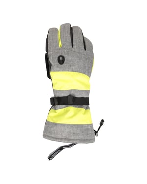 Mountain Warehouse Heren Summit Extreme Skihandschoenen (Geel/Grijs/Zwart)