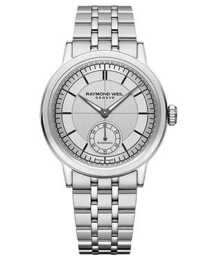 Raymond Weil Millesime Heren Horloge Zilverkleurig 2930-ST-65001