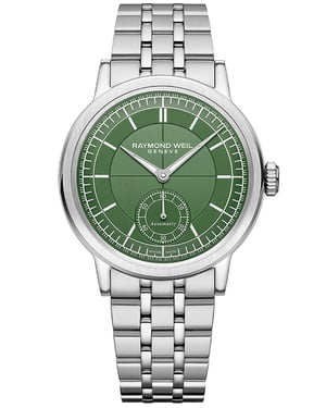 Raymond Weil Millesime Heren Horloge Zilverkleurig 2930-ST-52001