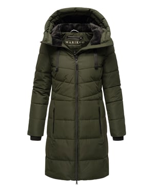 Marikoo Natsukoo dames winterjas – warm, teddyvoering & capuchon