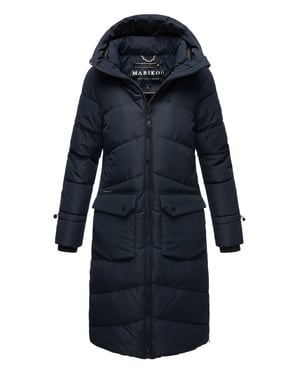Marikoo Tomomii dames winterjas – lang, warm & met capuchon