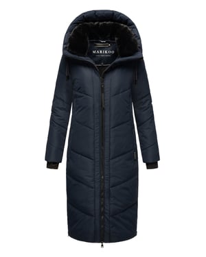 Marikoo Nadaree dames winterjas – lang, warm & met capuchon