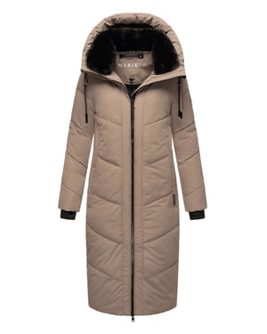 Marikoo Nadaree dames winterjas – lang, warm & met capuchon