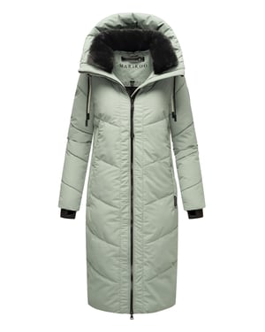 Marikoo Nadaree dames winterjas – lang, warm & met capuchon