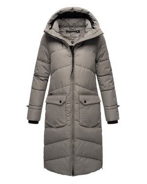 Marikoo Tomomii dames winterjas – lang, warm & met capuchon