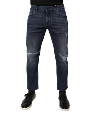 Vervormde Rechte Spijkerbroek