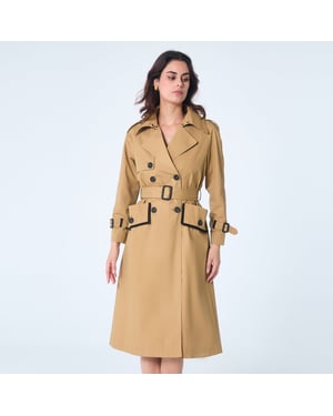Lange trenchcoat