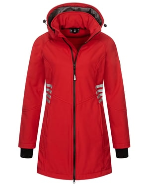 Arctic Seven Dames Softshell Jas AS-305 – Lang, Waterafstotend, Reflecterend