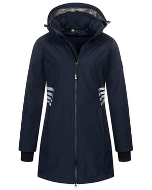 Arctic Seven Dames Softshell Jas AS-305 – Lang, Waterafstotend, Reflecterend