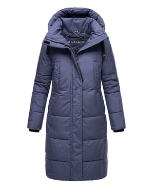 Marikoo dames winterjas Laryaa – lang, warm & met afneembare capuchon