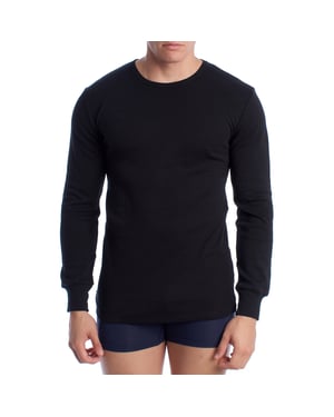 Katoenen thermoshirt met lange mouwen voor heren A0258