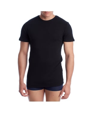 Thermisch heren T-shirt met korte mouwen in katoen A0256