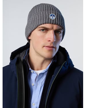 North Sails Muts Breed ribbreisel met logopatch