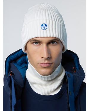 North Sails Muts Breed ribbreisel met logopatch