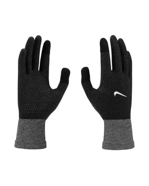 Nike Heren Lichtgewicht Gebreide Hardloophandschoenen (Zwart)