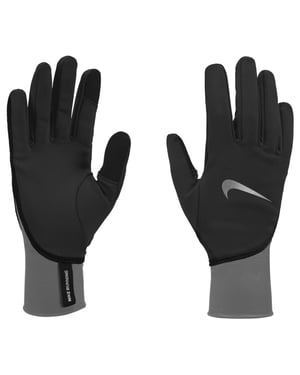 Nike Dames/Dames Pacer Midweight Hardloophandschoenen (Zwart)