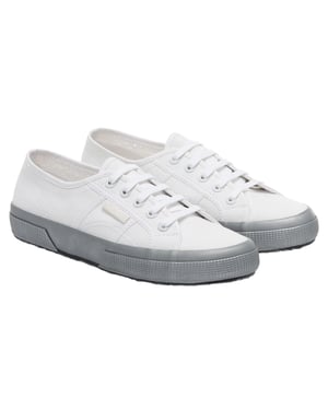 Superga Dames/Dames Pearl Gum Sportschoenen (Wit/zilver)