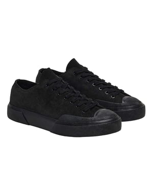 Superga Dames/Dames Flesh Out Suede Work Trainers (Volledig zwart)