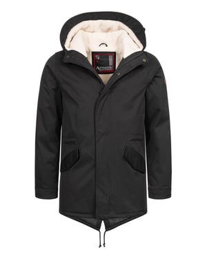 Alessandro Salvarini heren winterparka met teddovoering en capuchon