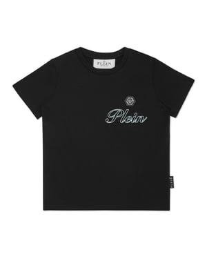 Jersey T-Shirt Round Neck Ss Italic Plein