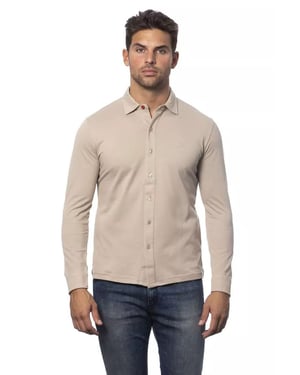 Lange Mouwen Gebreid Shirt Casual