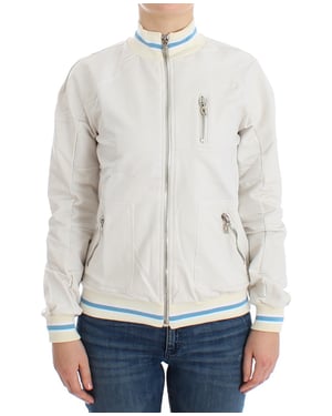 Gebreide Zip-up Jas Casual Bomber