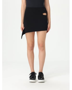 Asymmetrische Minirok met Uitsnijdingen