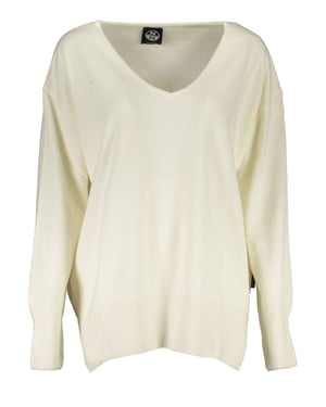 V-hals Gebreide Trui Casual Stijl