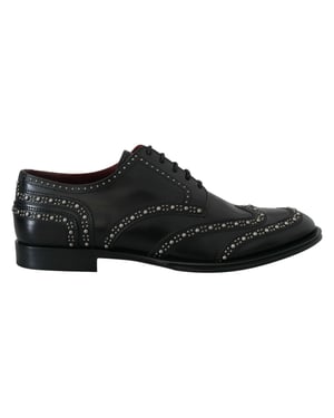 Lederen Wingtip Oxfords Studded Model