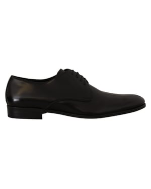 Dolce Gabbana Leren Derby Schoenen