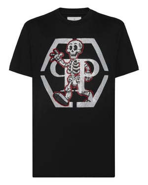 T-Shirt Ronde Hals Skeleton