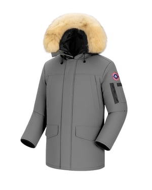 Subprime Jas winter Parka Tommy Grijs