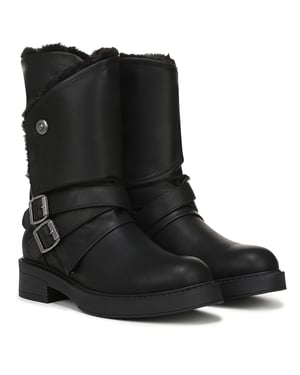 Blowfish Malibu Voyage Cozy Zwarte Laarzen Voor Dames