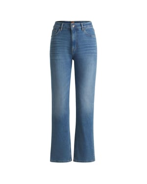Boss Dames/Dames Ada Hoge Taille Jeans (Blauw)