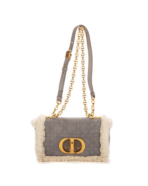 Ltd. Ed. Shearling Caro Small Schoudertas