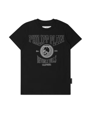 T-Shirt Round Neck Ss With Crystals