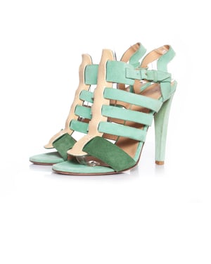 Balenciaga Stingray suède gladiatorsandalen