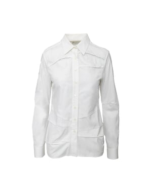 Maison Margiela Plissé Hemd - '10s