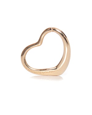 Tiffany Open Heart Elsa Peretti grote hanger