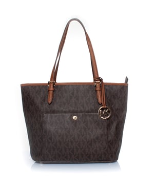 Michael Kors Jetset canvas shopper met logo