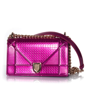 Christian Dior Metallic Diorama flaptas