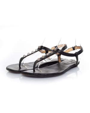 Balenciaga Gladiator sandalen in het zwart