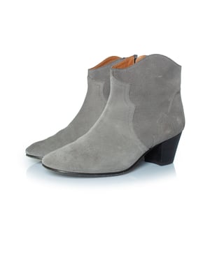 Isabel Marant Western suède laarzen in grijs
