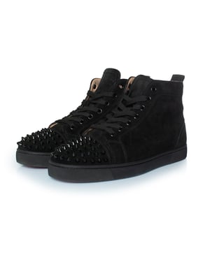 Christian Louboutin hoge sneakers met spikes