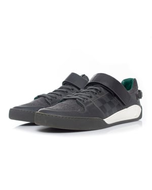 Louis Vuitton Damier-sneakers met klittenband