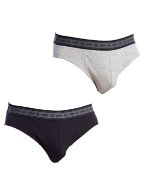 Pack-2 Cotton Bio D0DI4 Slips für Herren