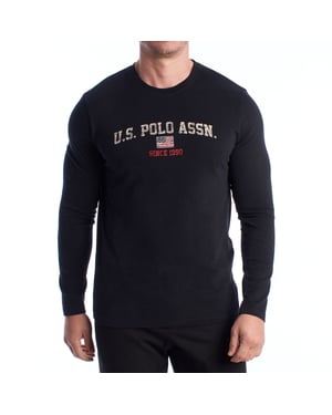 Herren-Baumwoll-Langarmshirt US42168012