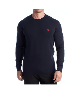 Herren-Strickpullover mit Rundhalsausschnitt US42173048