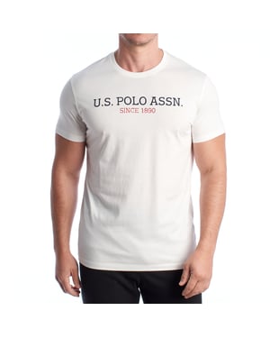 Herren-T-Shirt aus Baumwolle mit kurzen Ärmeln US42154022